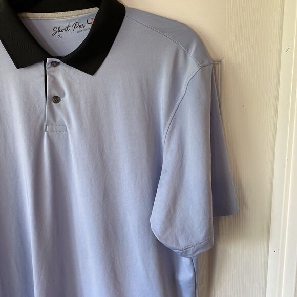 Greyson Polo Shirt Men’s XL Light Blue Short Par 4 Golf - Picture 4 of 11